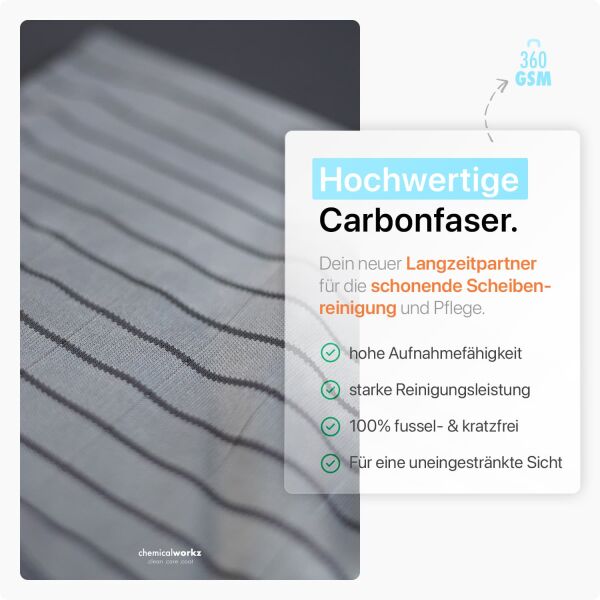 chemicalworkz Carbon Fiber Glass Towel, 3,90 €