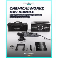 chemicalworkz DA9 Poliermaschinen Set mit Sonax Polituren ONE STEP