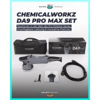 chemicalworkz DA9 Pro Max Poliermaschinen Set mit Koch Chemie Polituren MULTI STEP