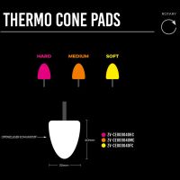 ZviZZer Thermo Cone Poliergekel hart rot