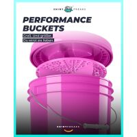 chemicalworkz Performance Buckets Wascheimer mit Deckel pink 3,5GAL