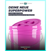 chemicalworkz Performance Buckets Wascheimer mit Deckel pink 3,5GAL