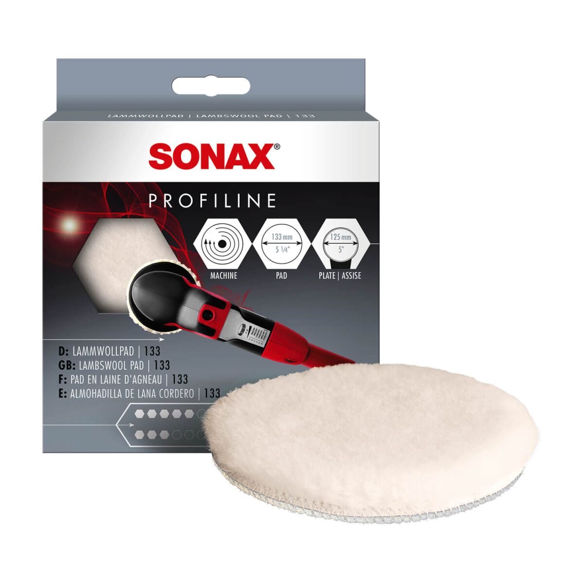 SONAX Profiline XP 02-06 - 1L – Rotary/Orbital